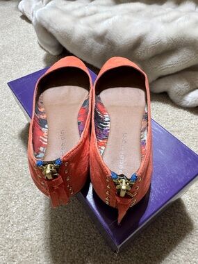 Madden Girl Coral Suede Tassel Ballet Flats